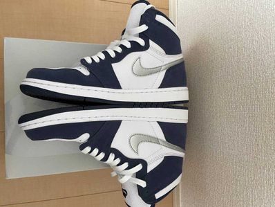 Nike Air Jordan 1 High OG CO.JP "White/Midnight Navy" (2020)(ブリーフケースなし)