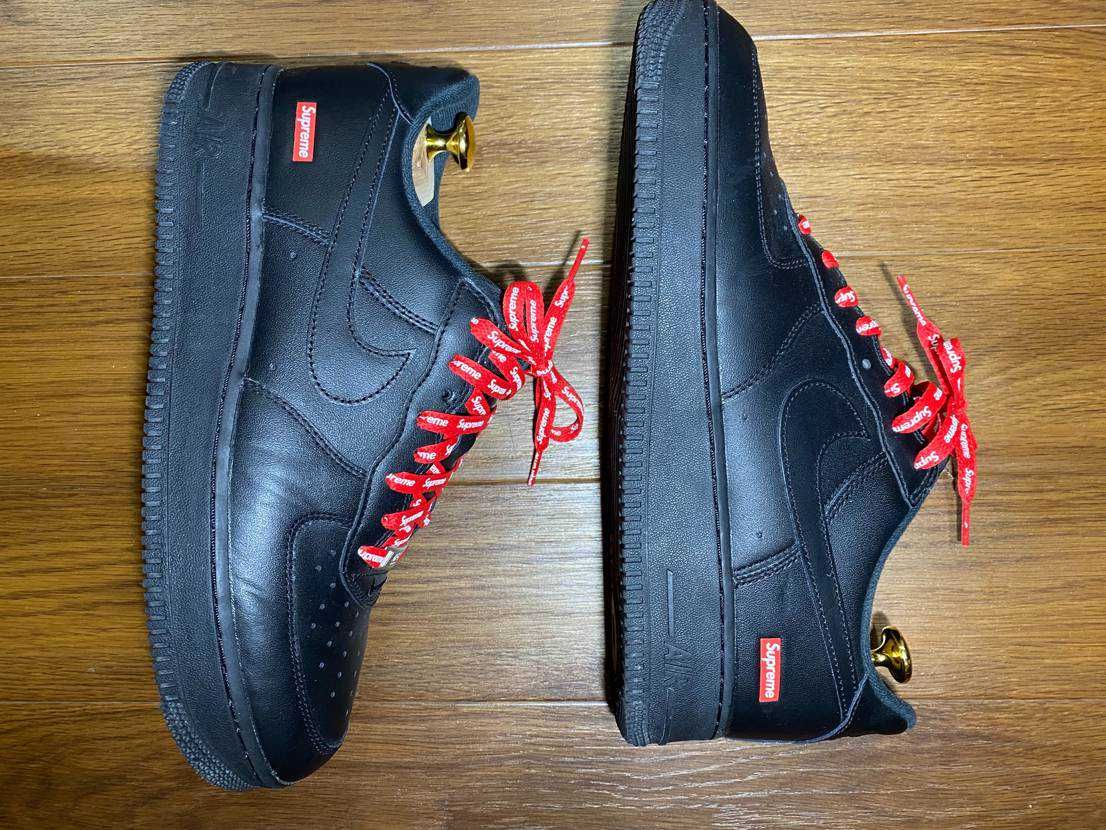 Supreme × Nike Air Force 1 Low "Black"
