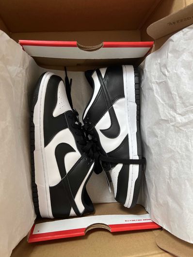 Nike GS Dunk Low "White/Black"