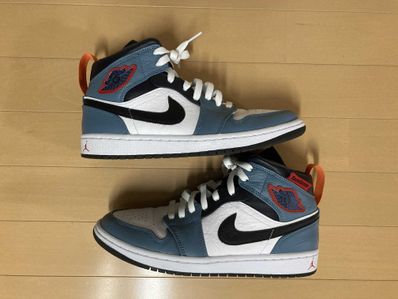 FACETASM × Nike Air Jordan 1 Mid "White/Navy"