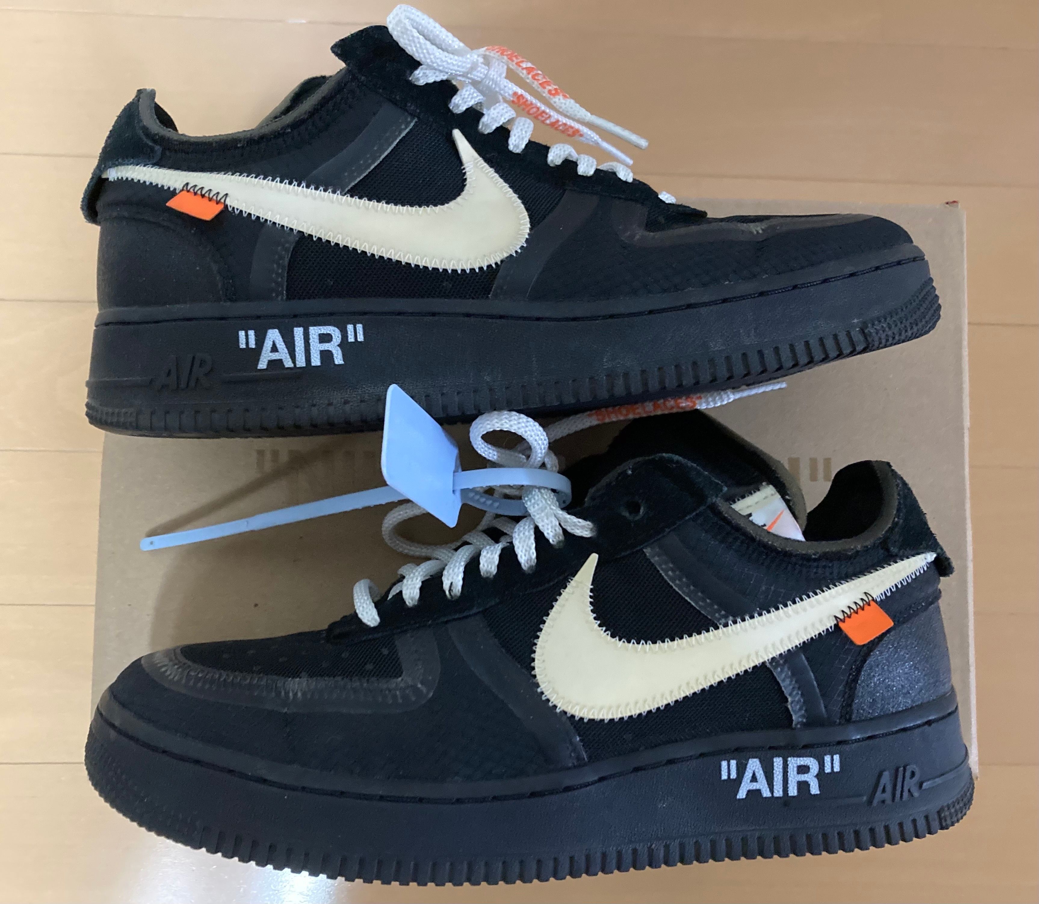 Off-White × Nike Air Force 1 Low "Black"