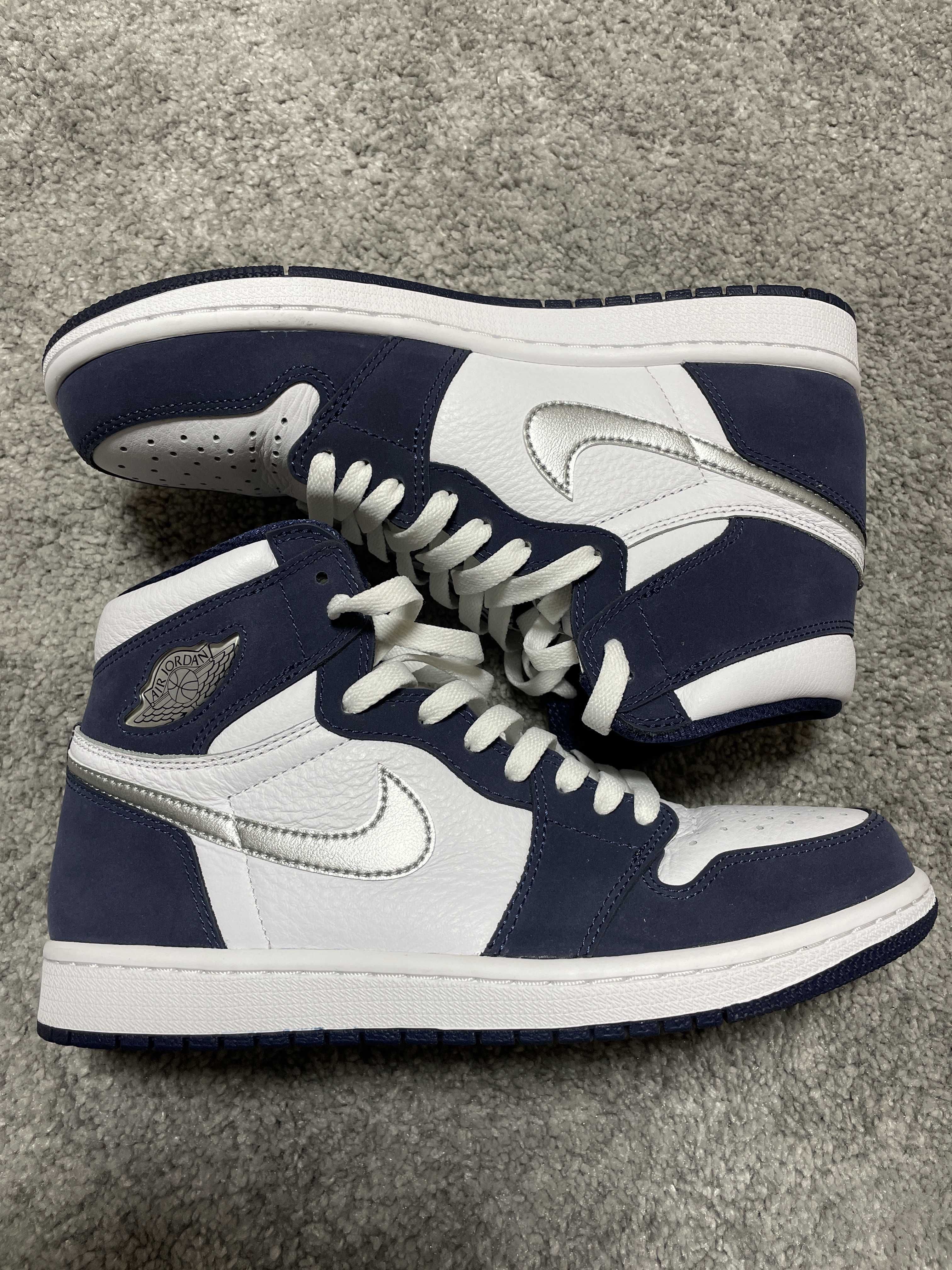 Nike Air Jordan 1 High OG CO.JP "White/Midnight Navy" (2020)(ブリーフケースなし)