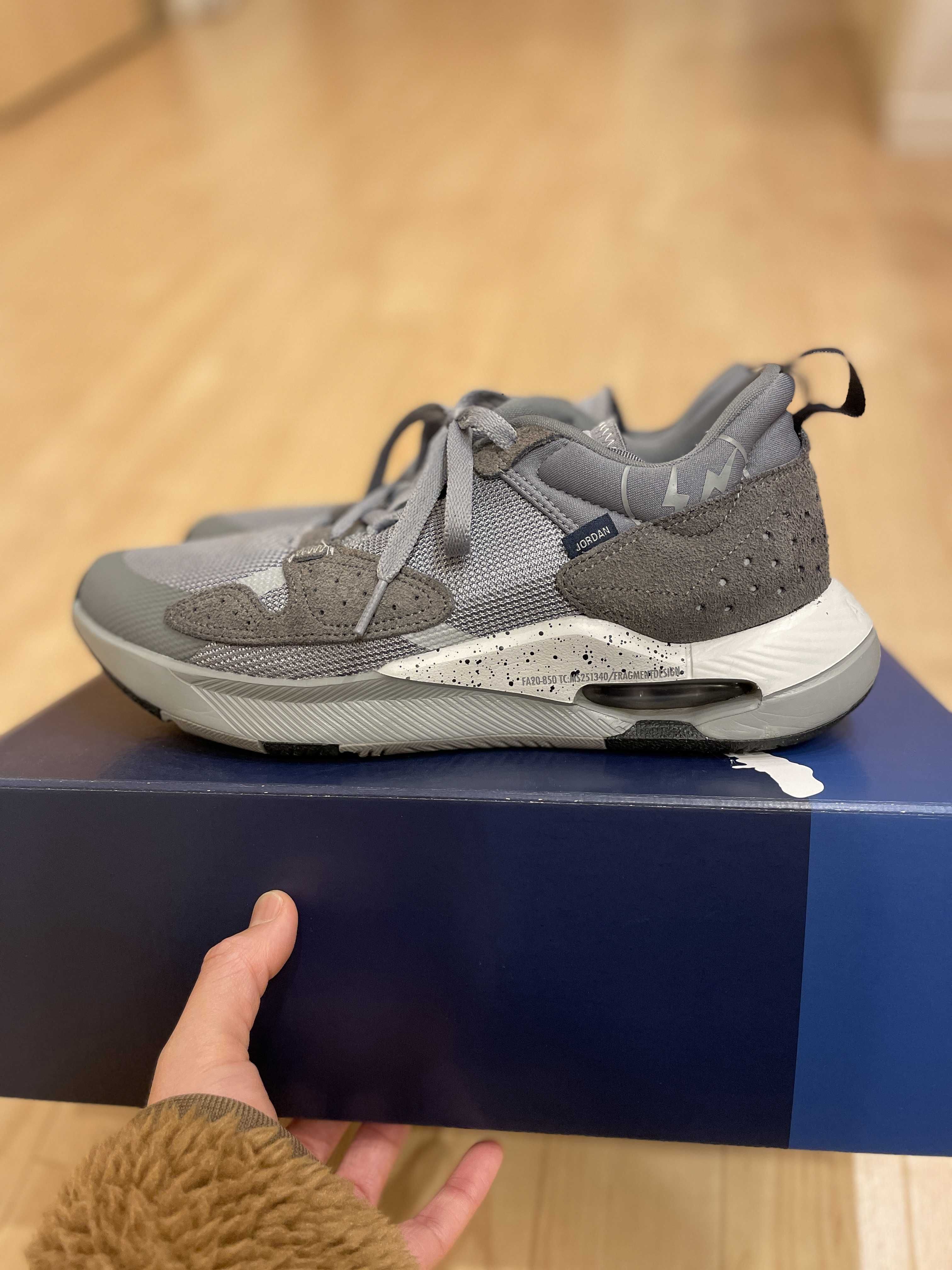 FRAGMENT × JORDAN AIR CADENCE PARTICLE GREY