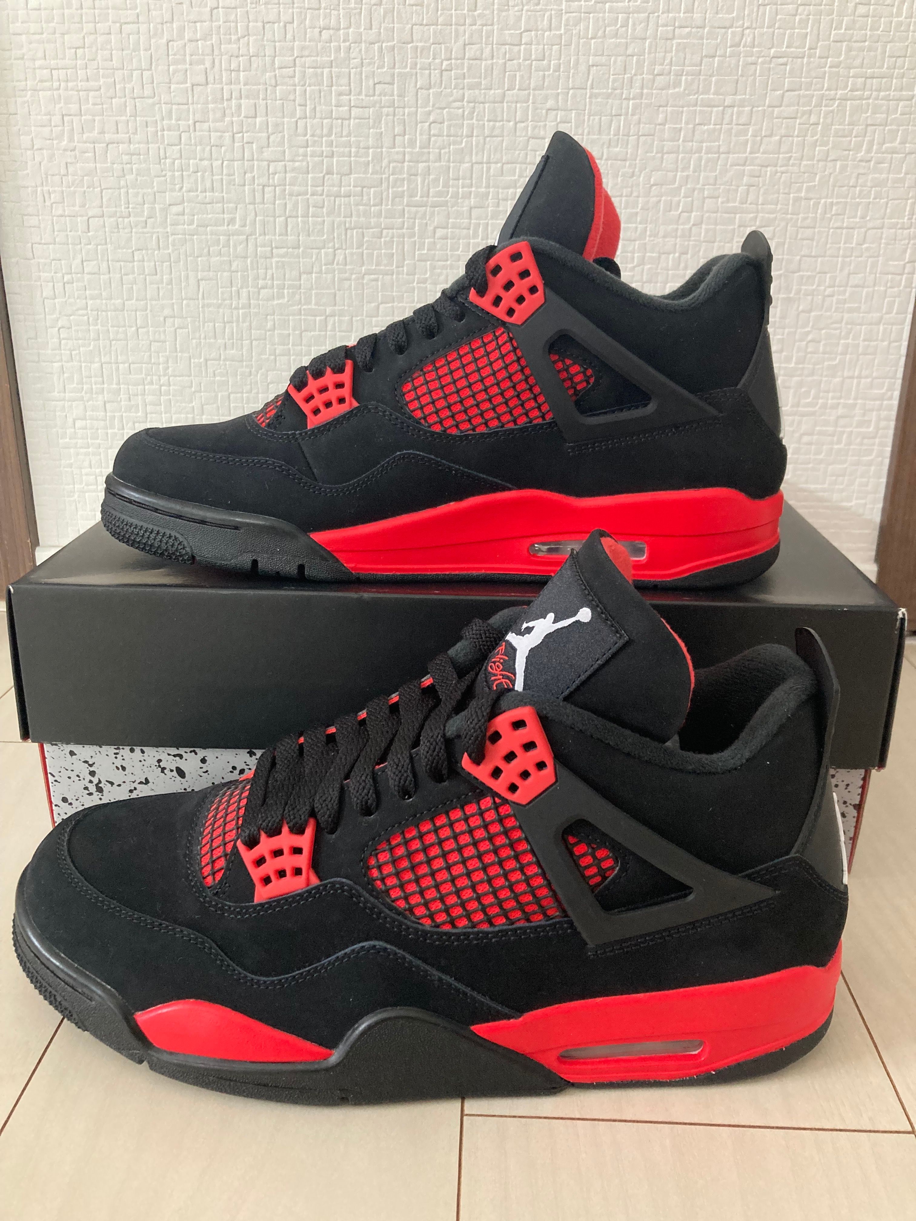 Nike Air Jordan 4 "Red Thunder/Crimson"