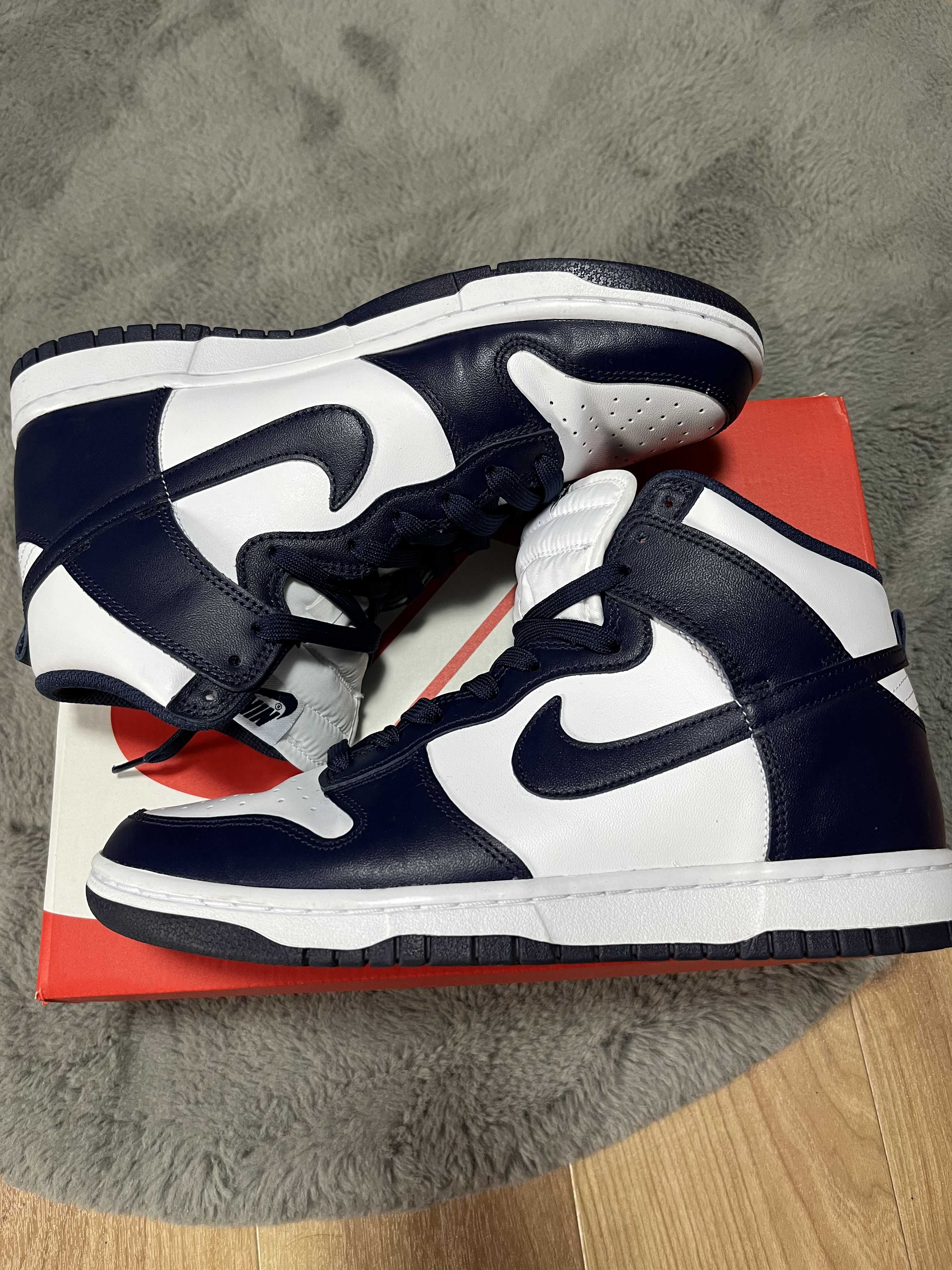 Nike Dunk High "Championship Navy"