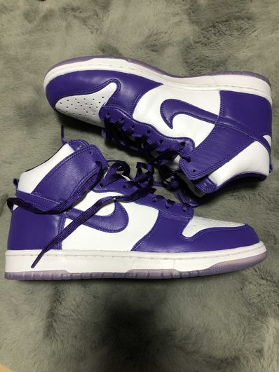 NIKE DUNK HIGH Women's "VARSITY PURPLE"