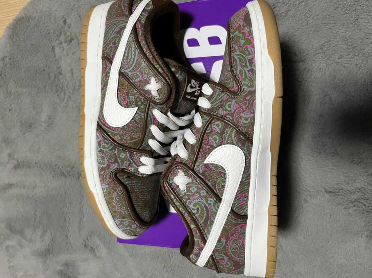 Nike SB Dunk Low PRM "Brown Paisley"