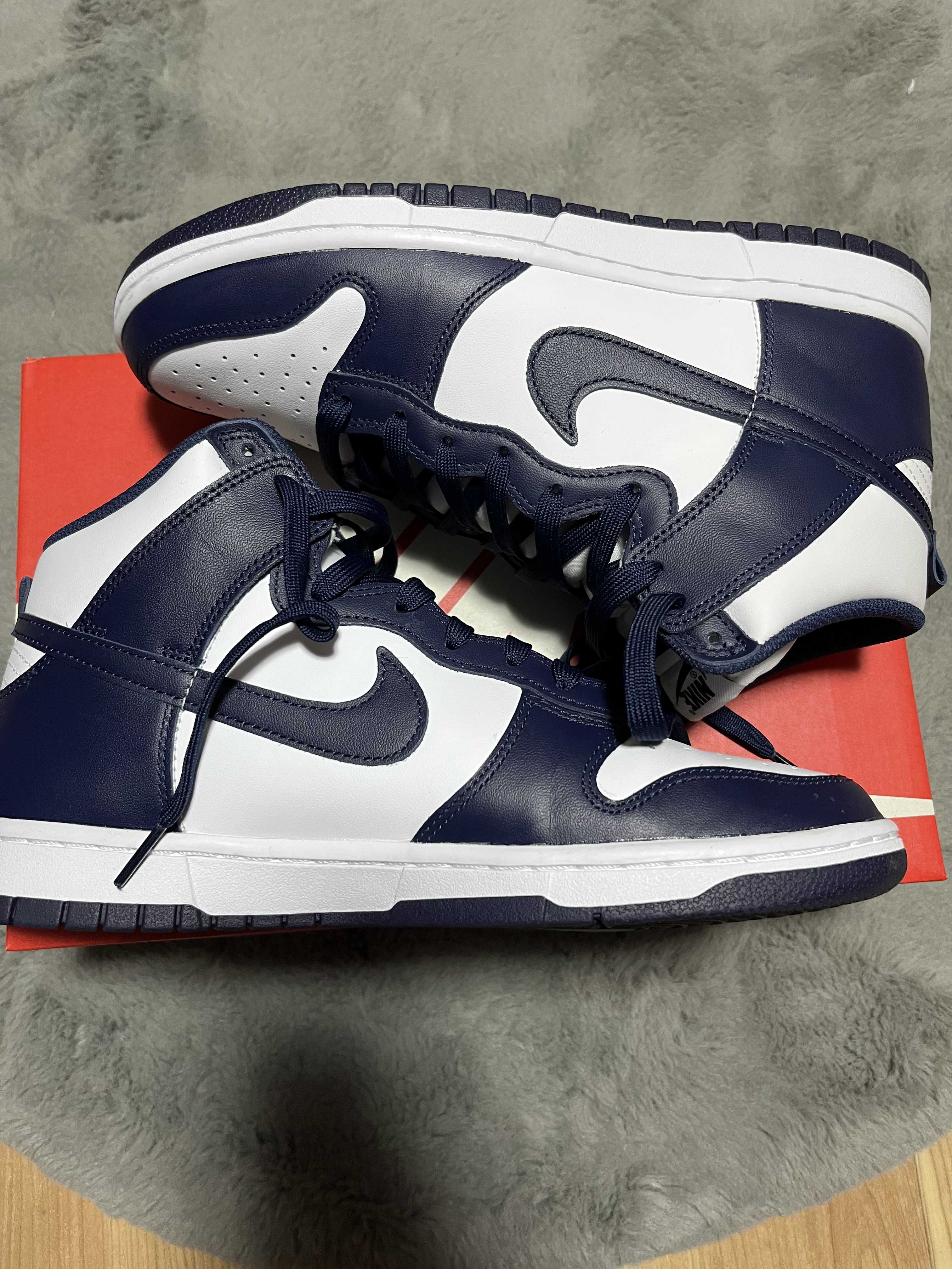 Nike Dunk High "Championship Navy"