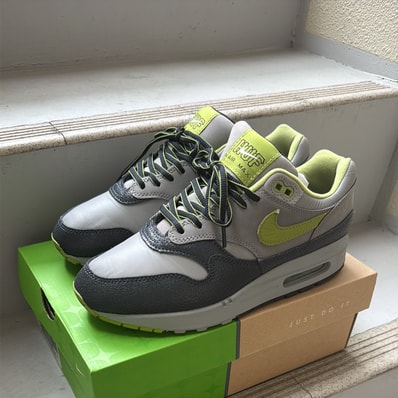 HUF × Nike Air Max 1 "Anthracite and Medium Grey"