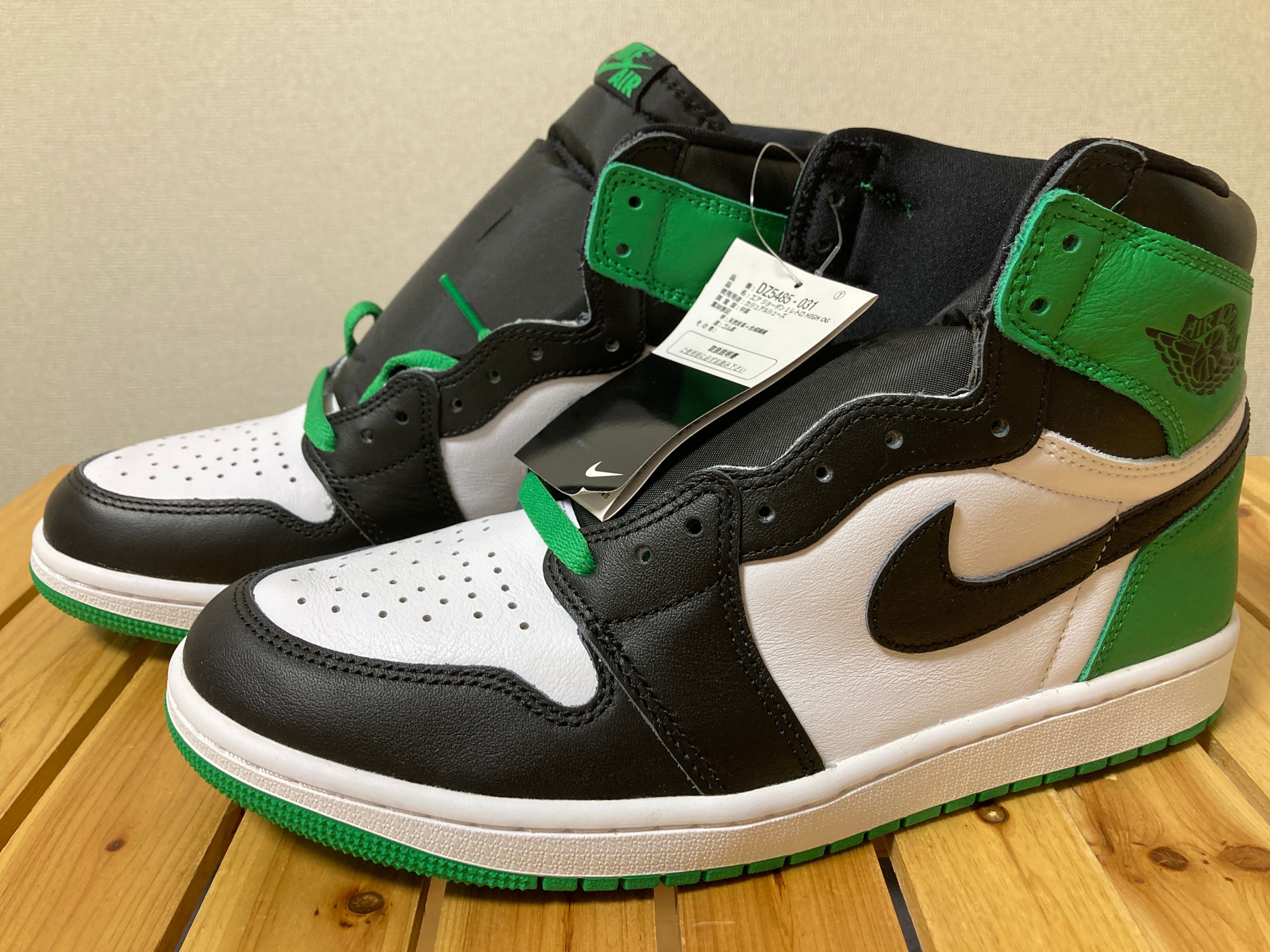 Nike Air Jordan 1 Retro High OG "Celtics/Black and Lucky Green" (2023)