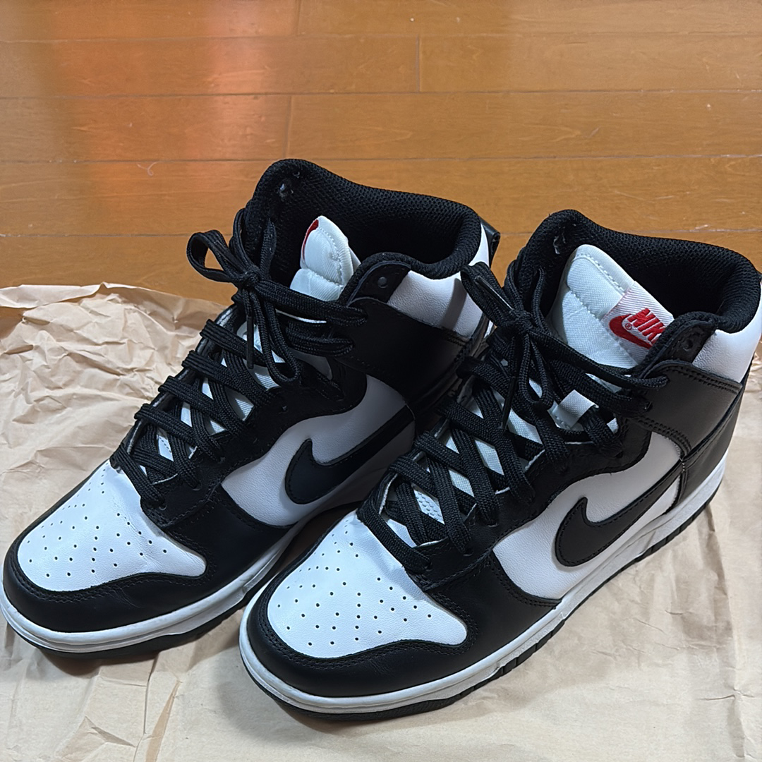 Nike Women's Dunk High "Black and White"