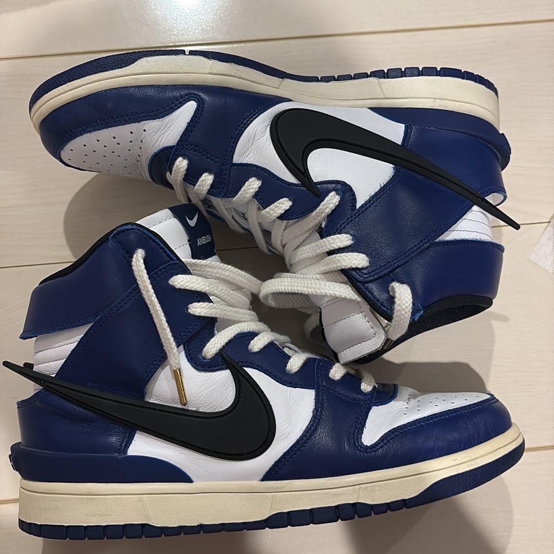 Ambush × Nike Dunk High "Deep Royal"