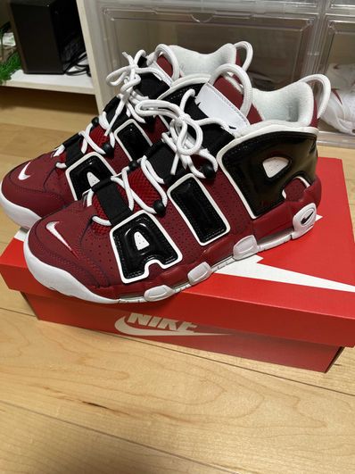 Nike Air More Uptempo ’96 "Black and Varsity Red" (2021)