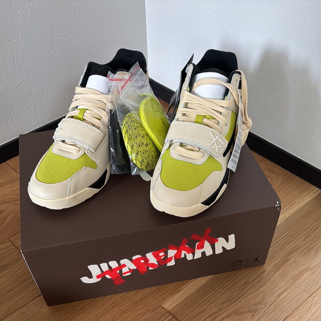 Travis Scott × Nike Jordan Jumpman Jack TR CJ1 T-Rexx "Bright Cactus"