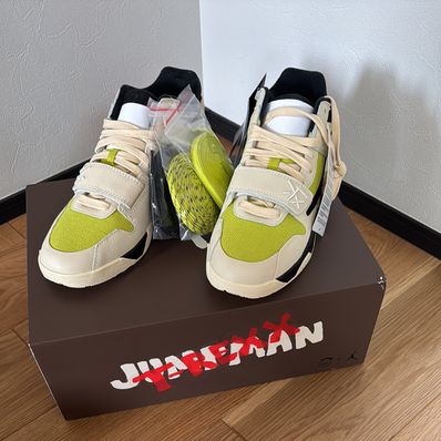 Travis Scott × Nike Jordan Jumpman Jack TR CJ1 T-Rexx "Bright Cactus"