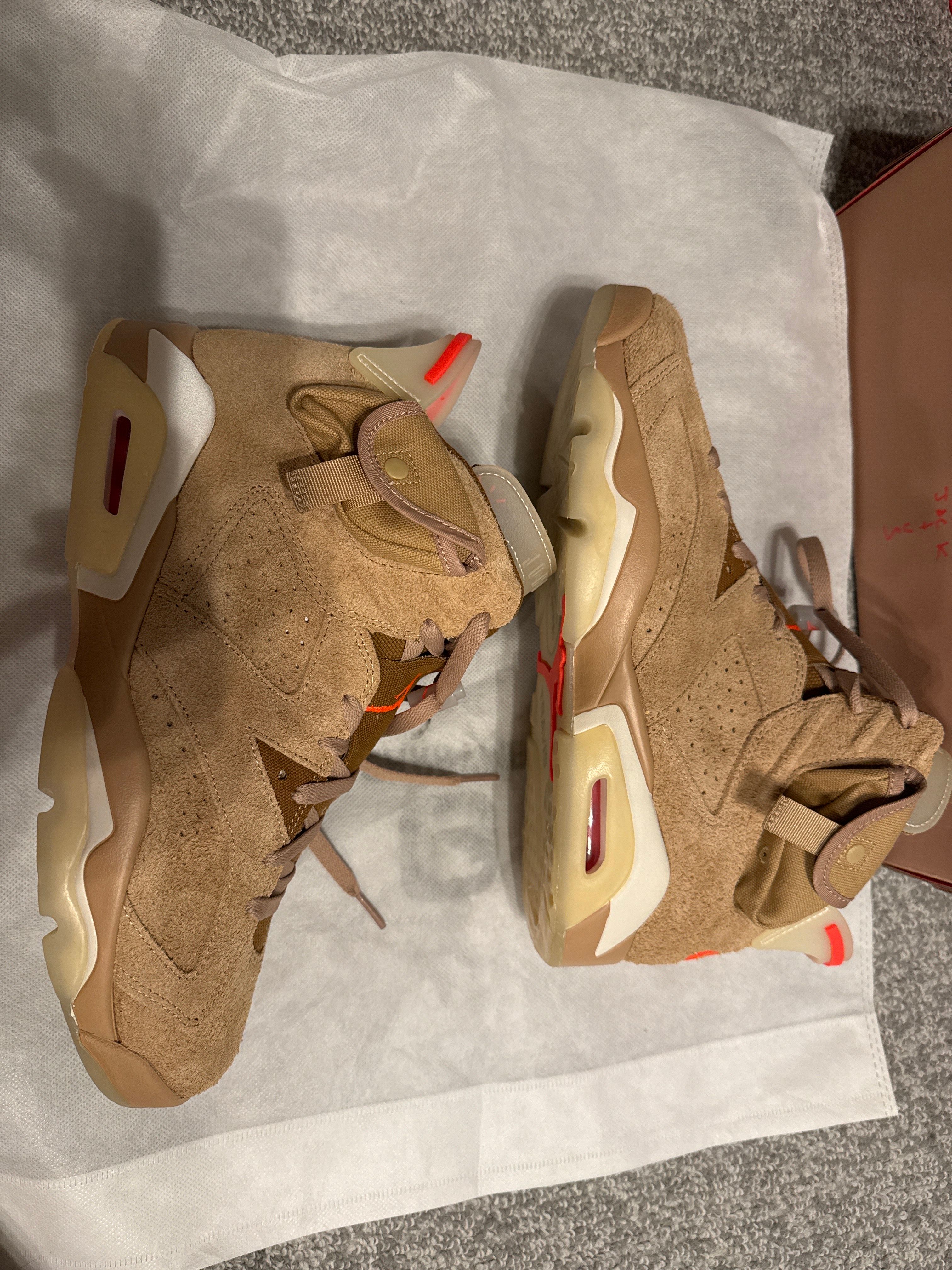 Travis Scott × Nike Air Jordan 6 "British Khaki"