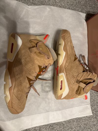 Travis Scott × Nike Air Jordan 6 "British Khaki"