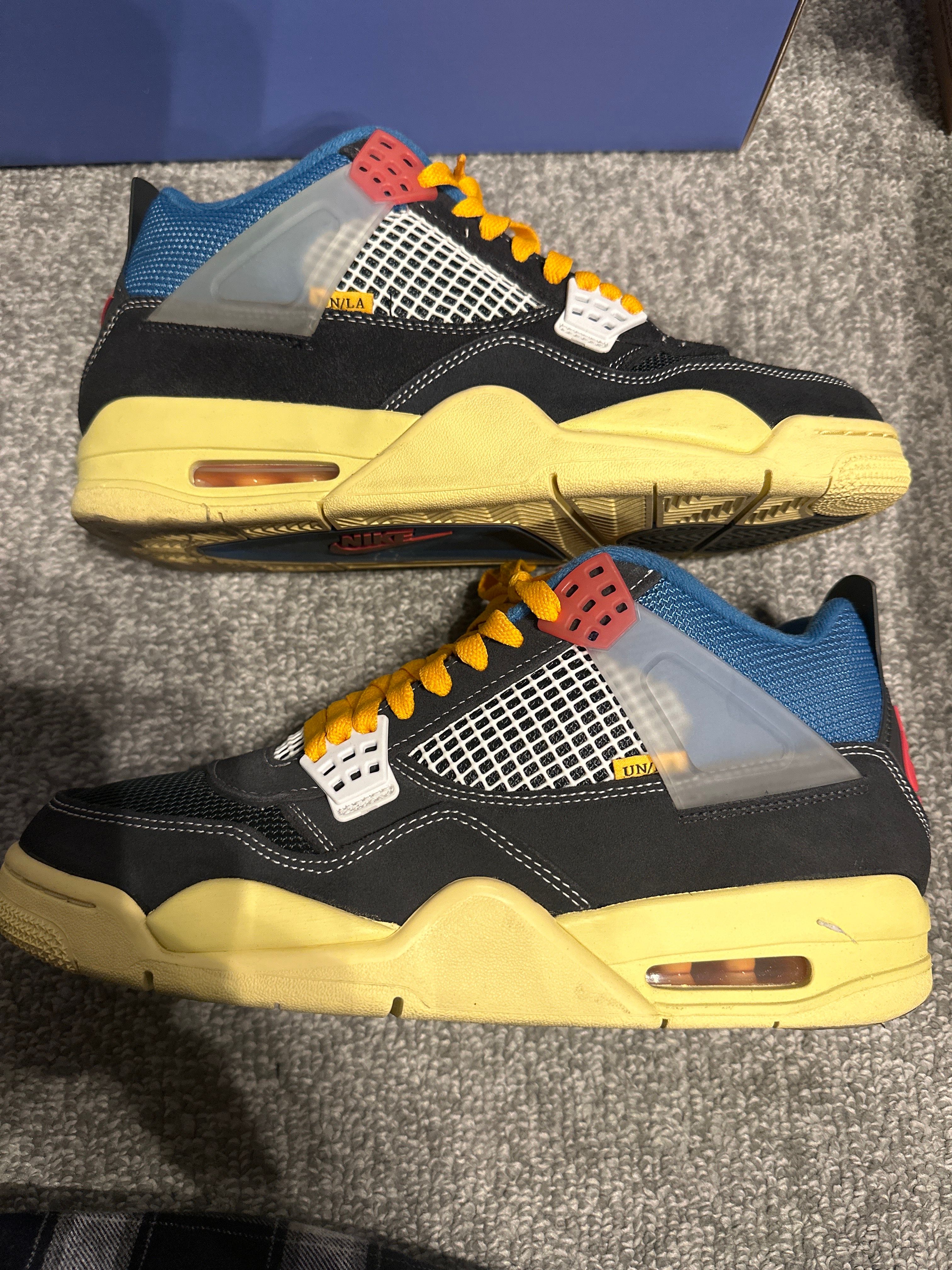 UNION × NIKE AIR JORDAN 4 "OFF NOIR"