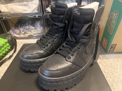 Nike Women's Air Jordan 1 Brooklyn High "Black"