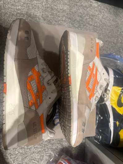 KITH × Asics Gel Lyte 3 Remastered "Super Orange"