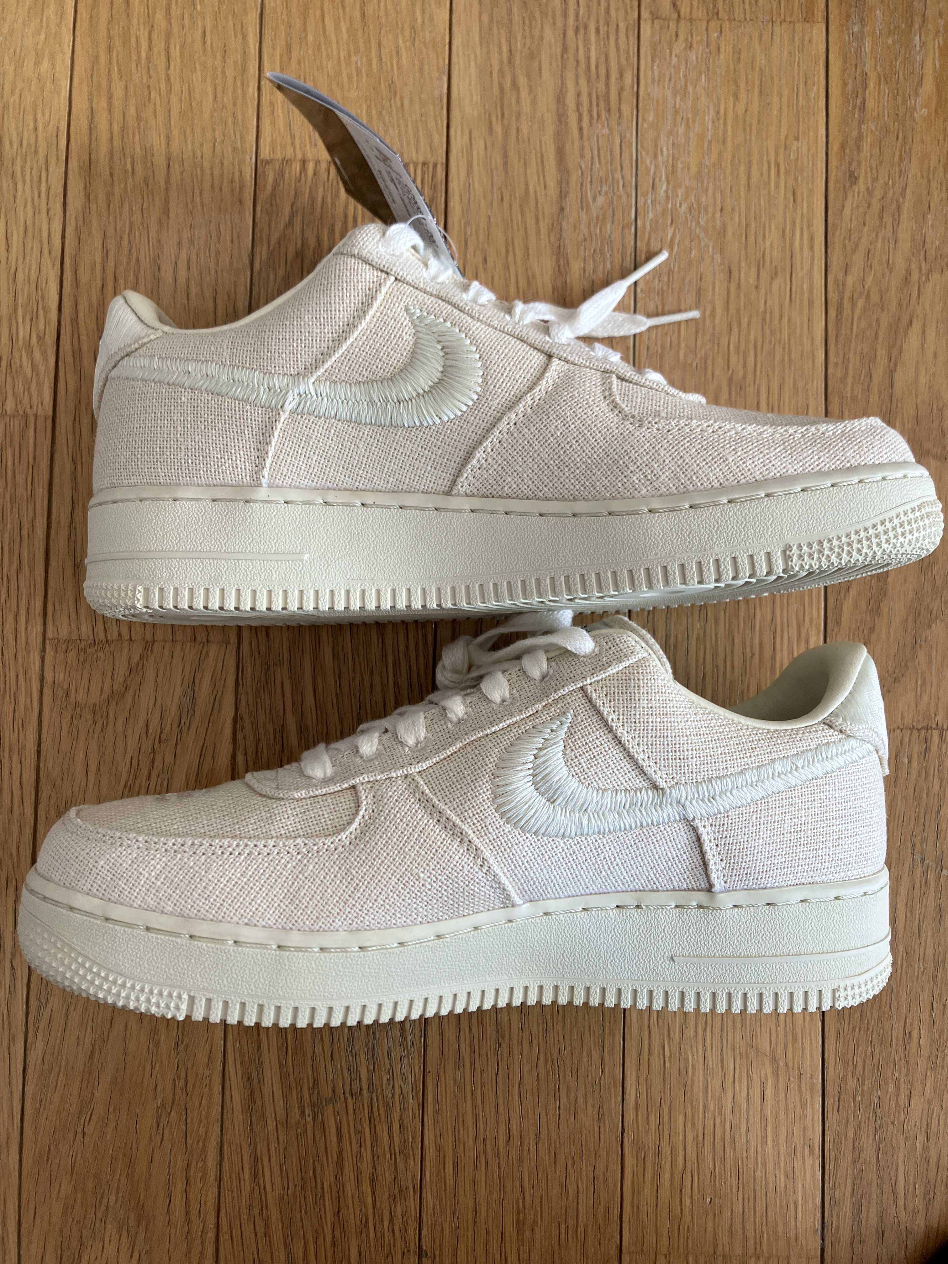 Stussy × Nike Air Force 1 Low "Fossil Stone"
