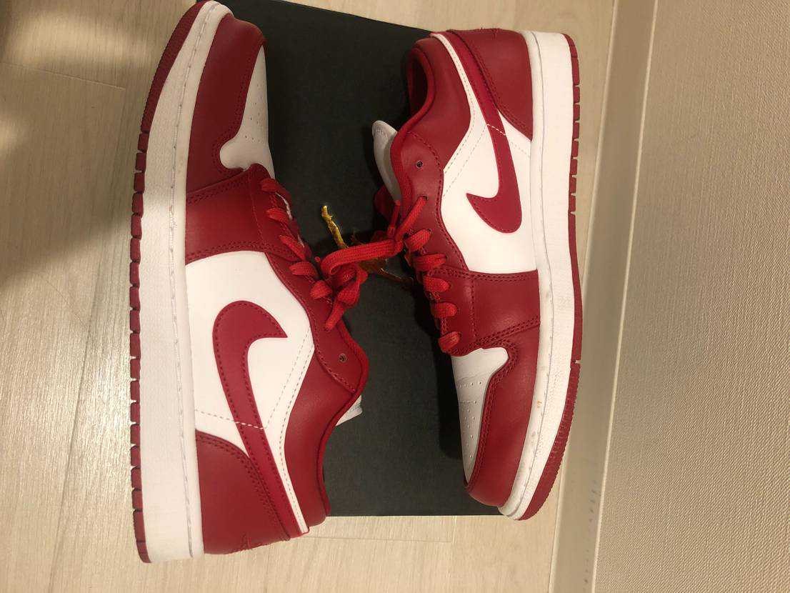 Nike Air Jordan 1 Low "Gym Red/White"