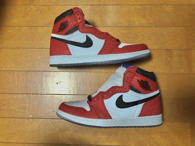 Spiderman × Nike Air Jordan 1 Origin Story "Gym Red/White/Photo Blue/Black"