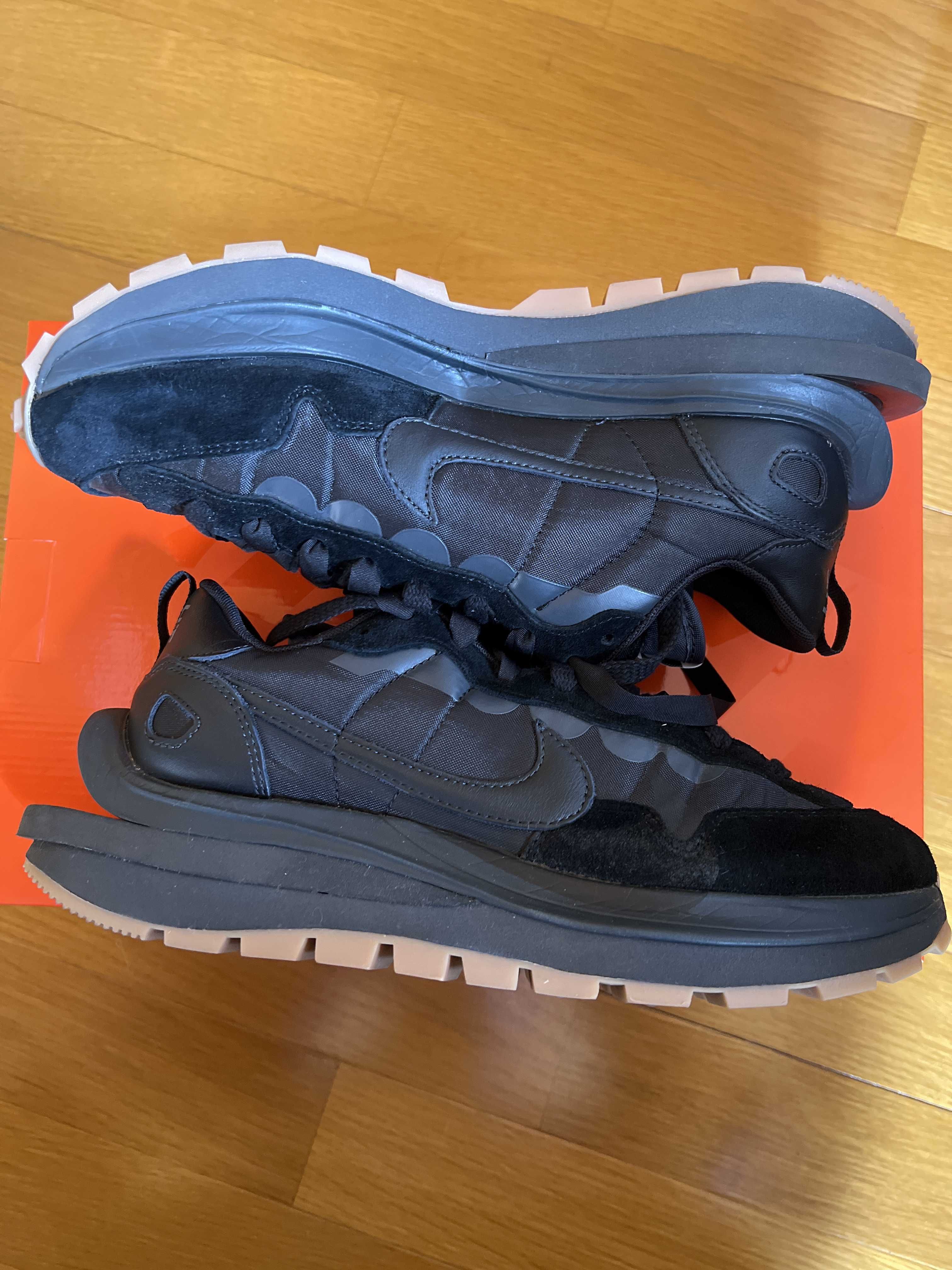 sacai × Nike VaporWaffle "Black Gum"