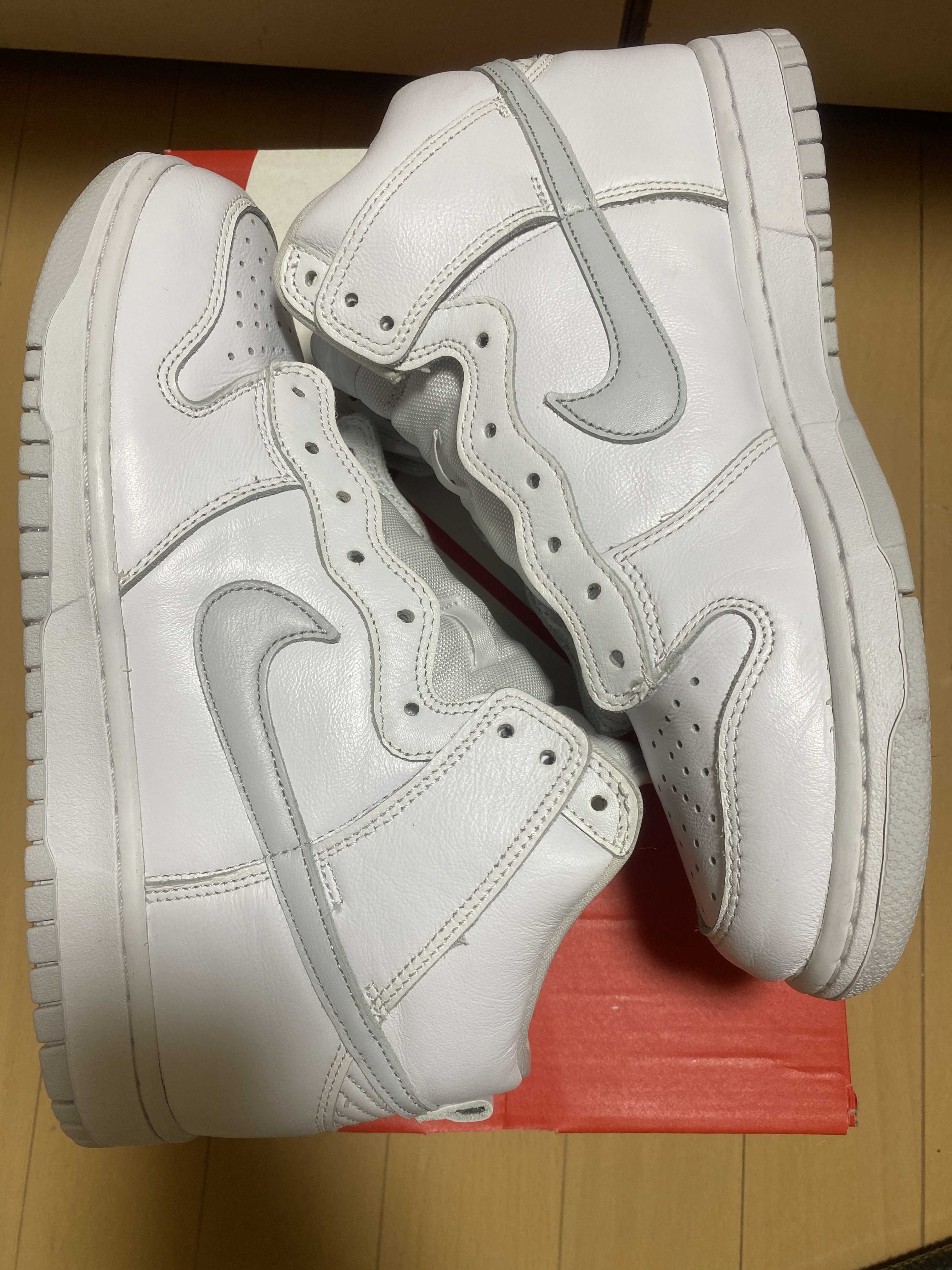 Nike Dunk High "Pure Platinum"