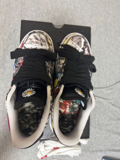 PEACEMINUSONE × Nike Air Force 1 Low '07 Para-Noise 3.0 "Black and Multi-Color" / G-DRAGON