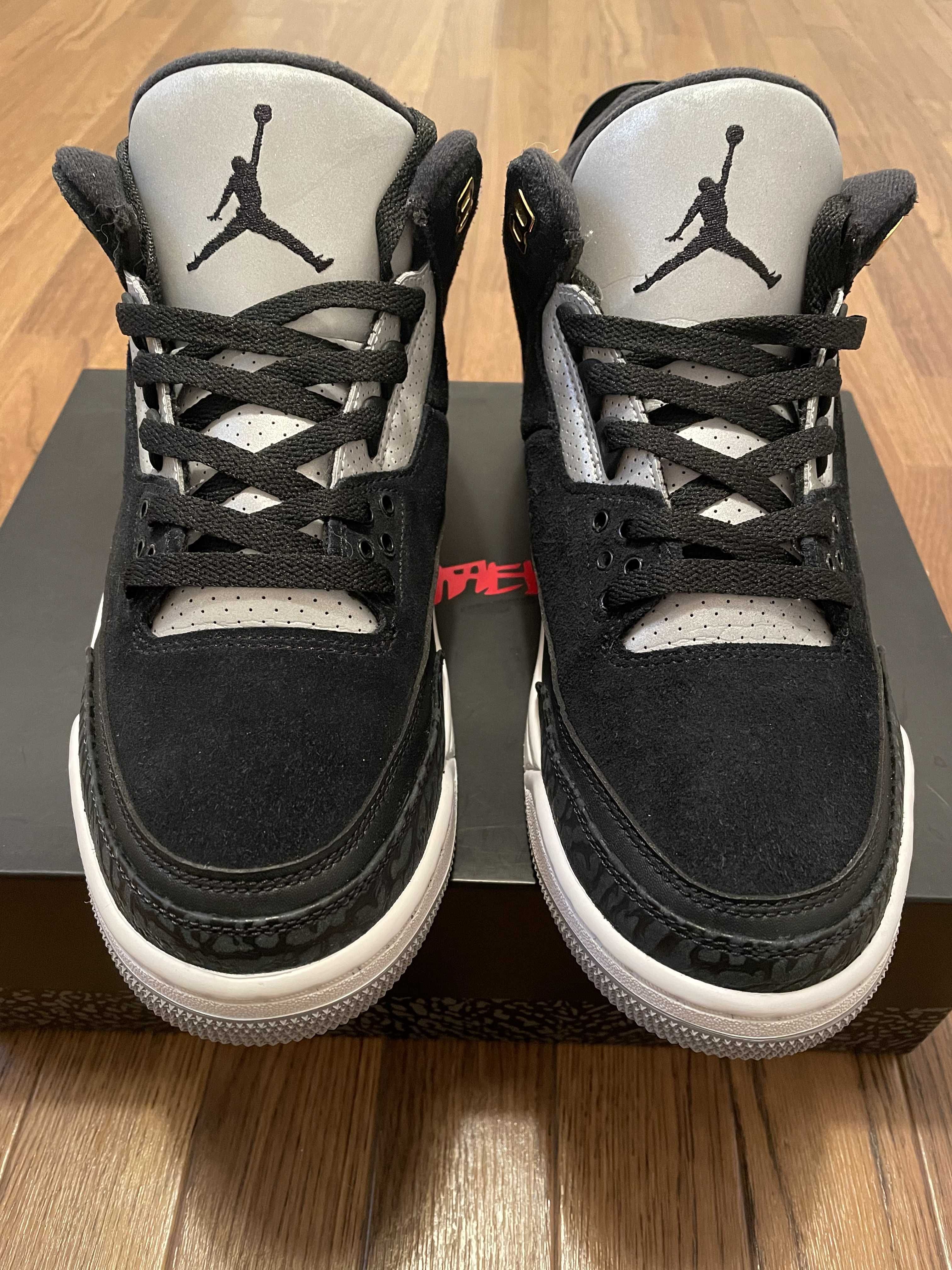 Nike Air Jordan 3 Retro Tinker "Black/Cement Grey"