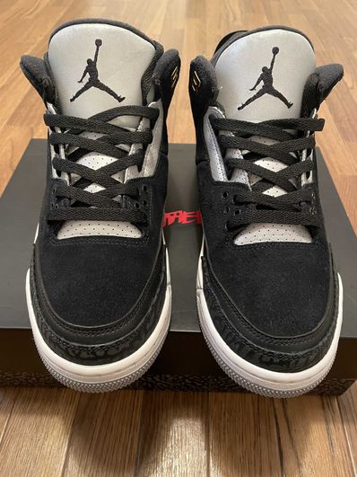Nike Air Jordan 3 Retro Tinker "Black/Cement Grey"