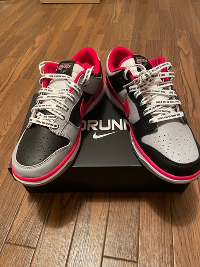 Clark Atlanta University × Nike Dunk Low "Black/Red/Grey"