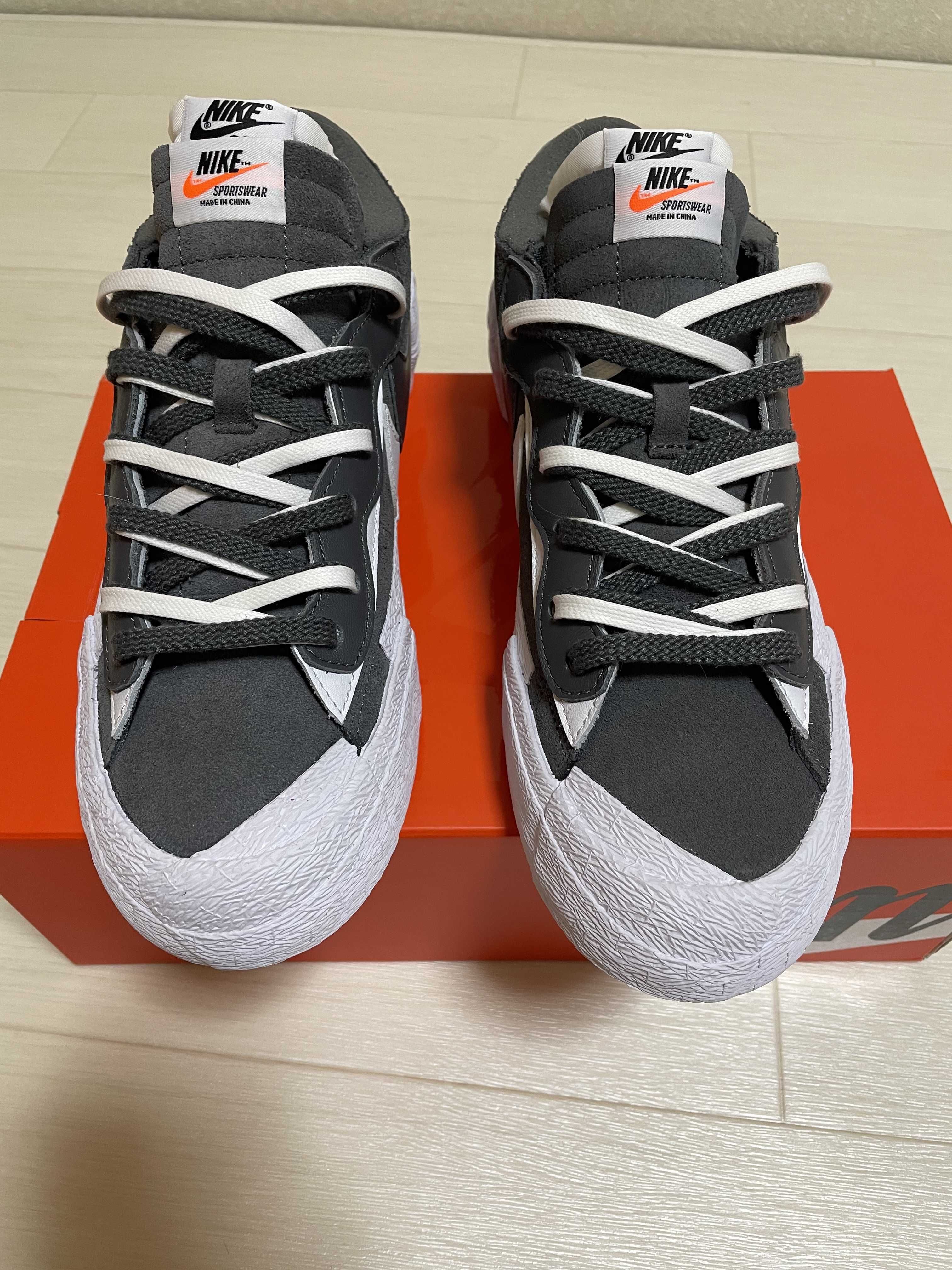 Sacai × Nike Blazer Low "Iron Grey"