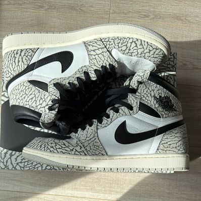 Nike Air Jordan 1 High OG "White Cement/Safari"