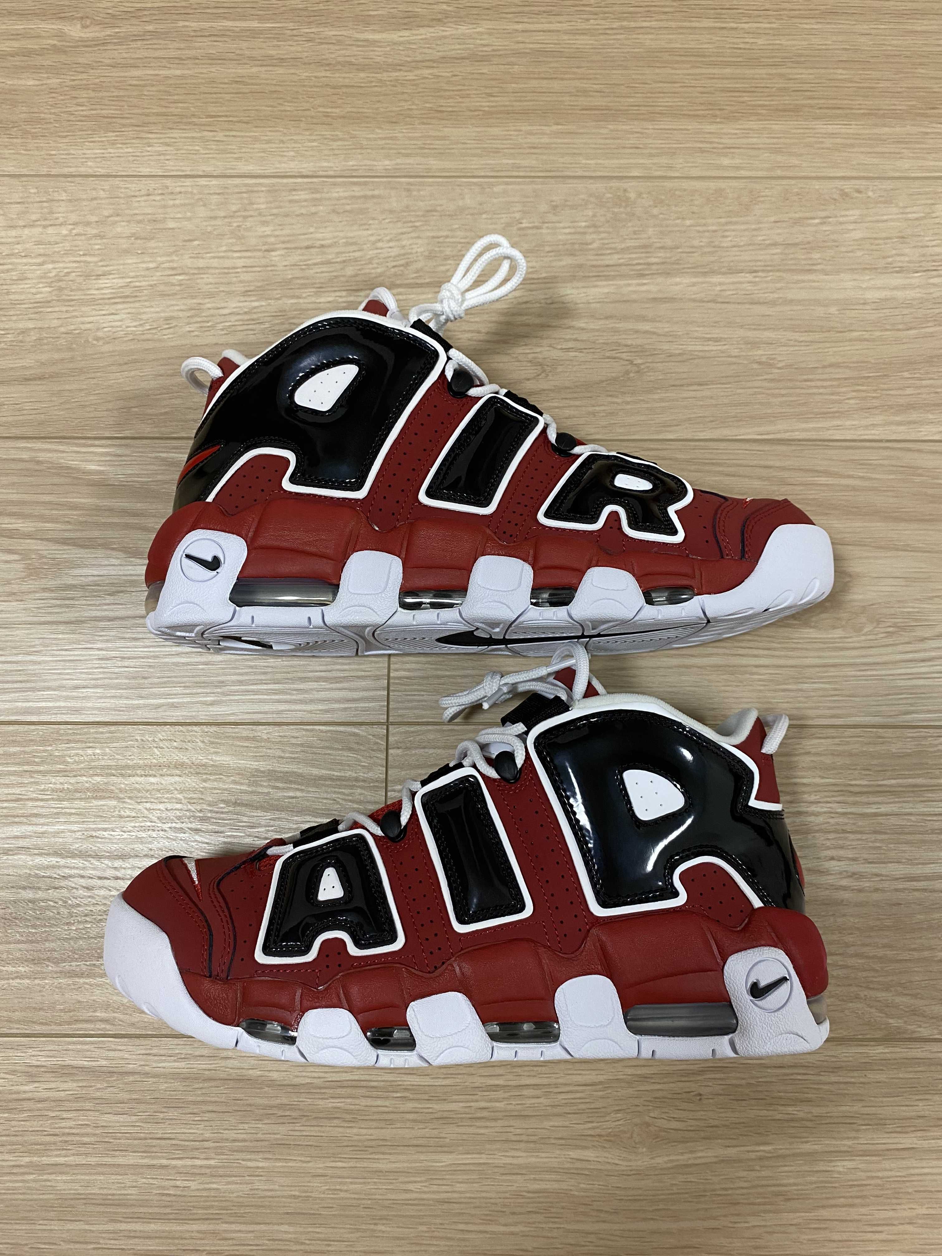 Nike Air More Uptempo ’96 "Black and Varsity Red" (2021) 