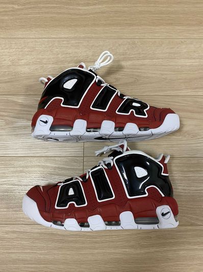 Nike Air More Uptempo ’96 "Black and Varsity Red" (2021)