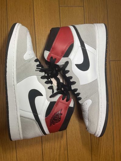 Nike Air Jordan 1 High OG "White/Black/Light Smoke Grey"