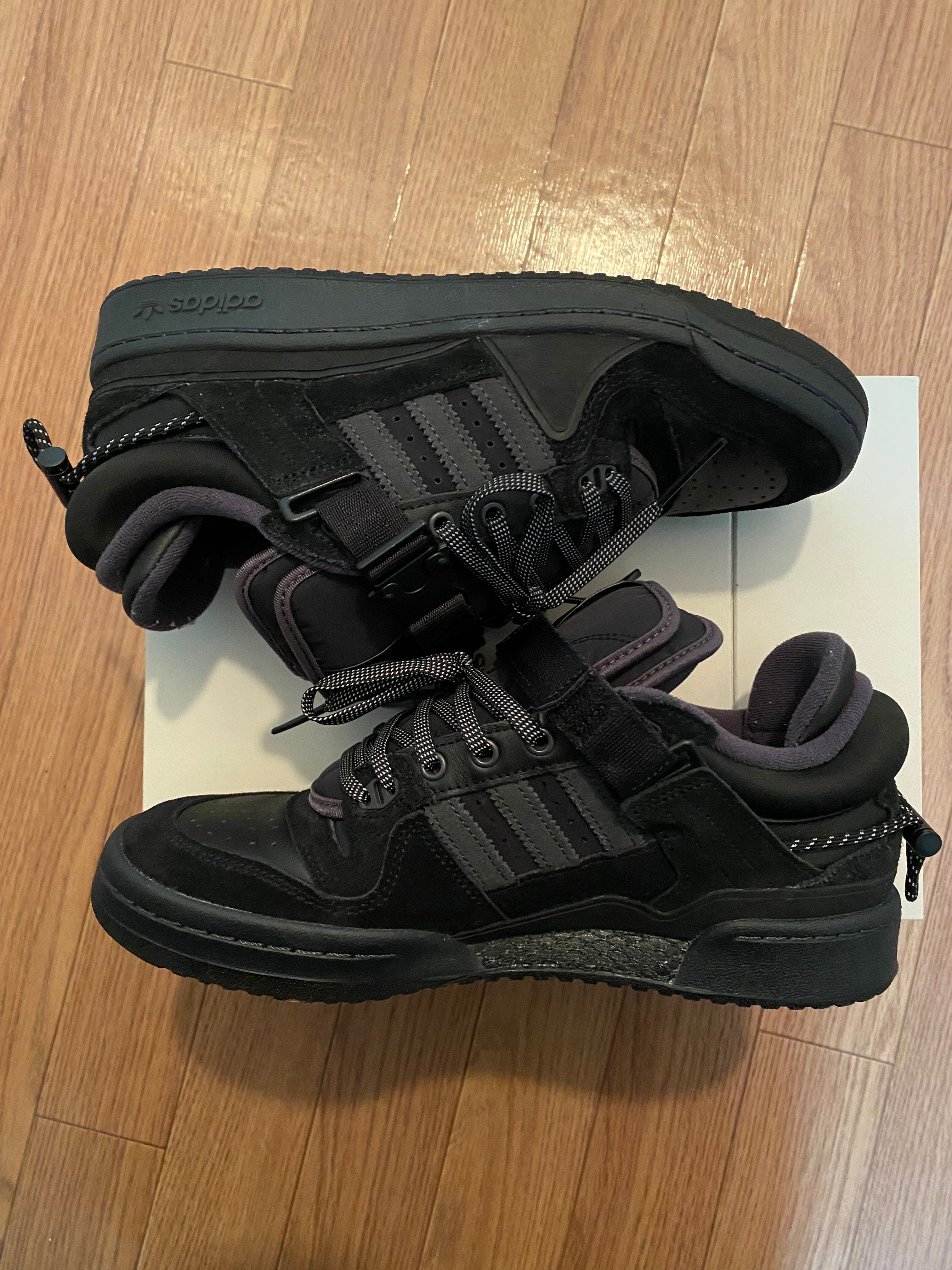 Bad Bunny × adidas Forum 84 Low "Core Black"