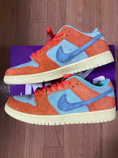 Nike SB Dunk Low Pro PRM "Orange and Emerald Rise"