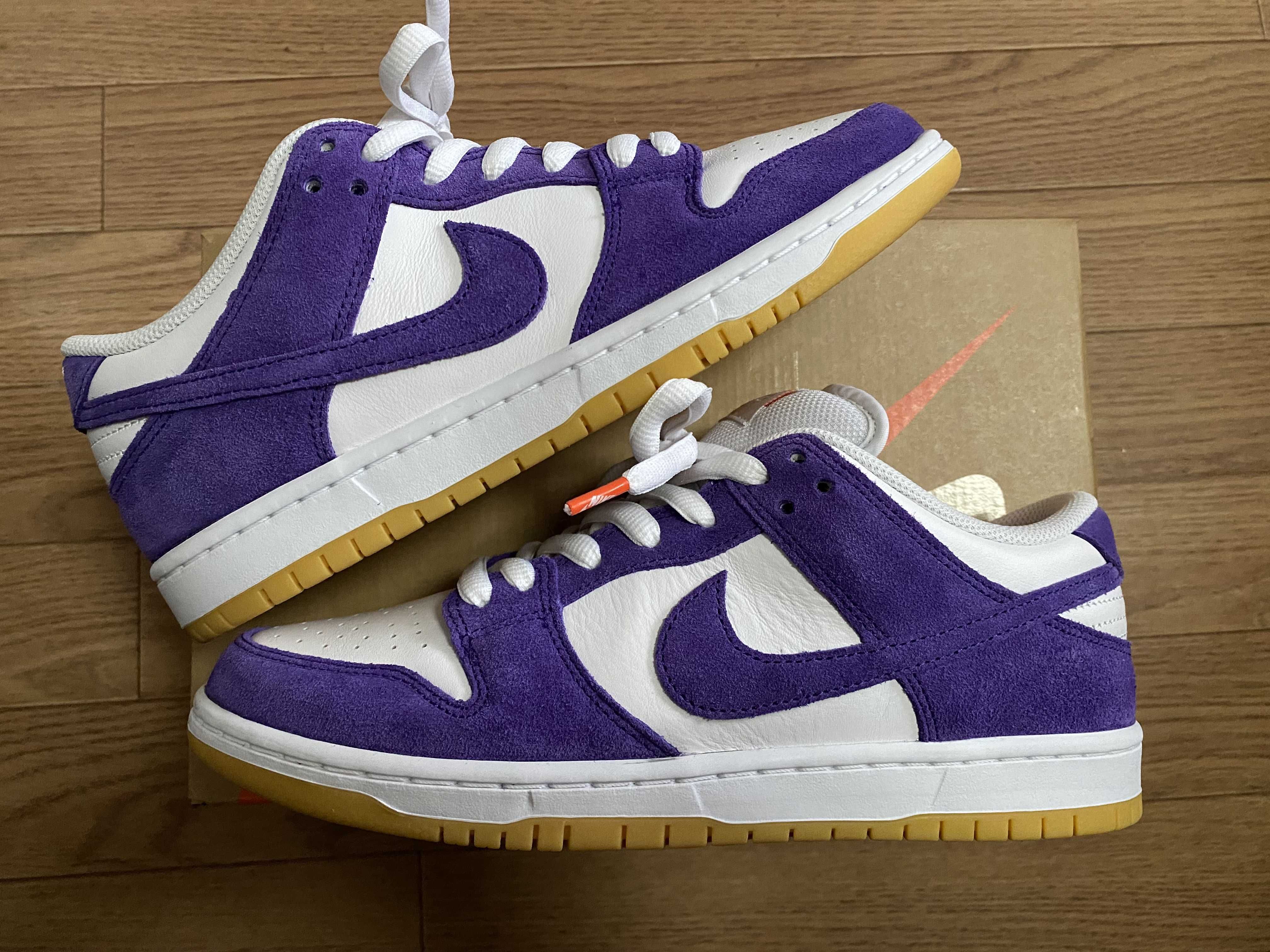Nike SB Dunk Low Pro ISO Orange Label "Court Purple Gum"
