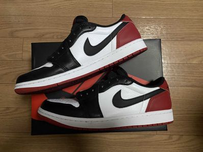 Nike Air Jordan 1 Retro Low OG "Black Toe"