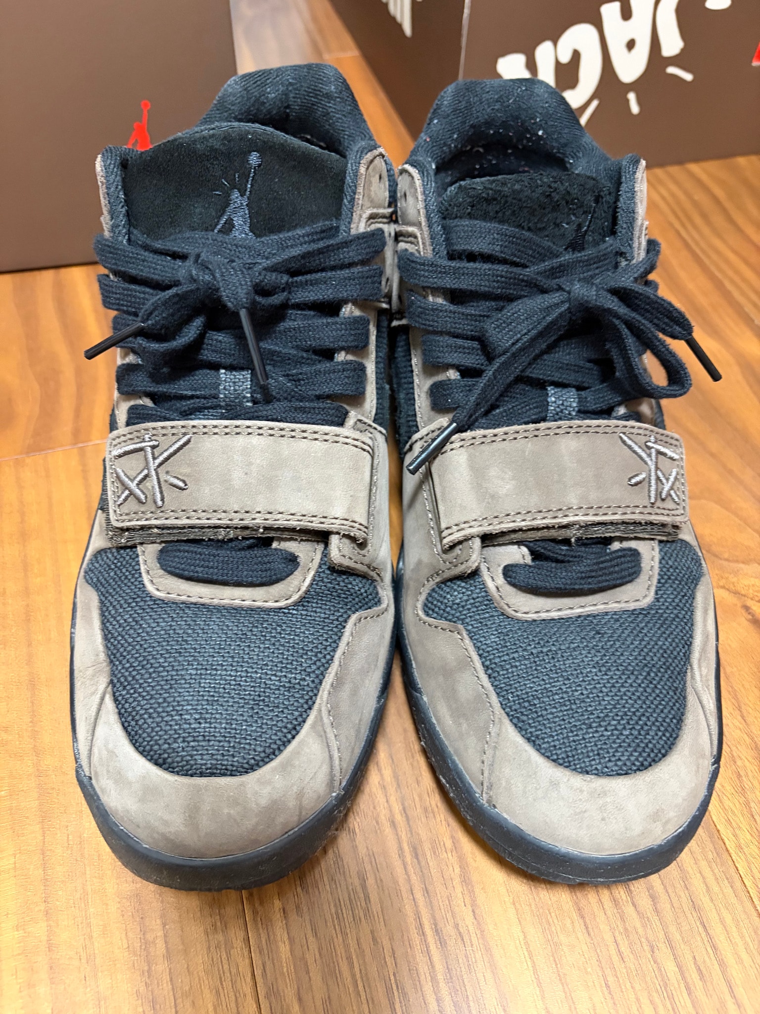 Travis Scott × Nike Jordan Jumpman Jack TR CJ1 T-Rexx "Black and Dark Mocha"