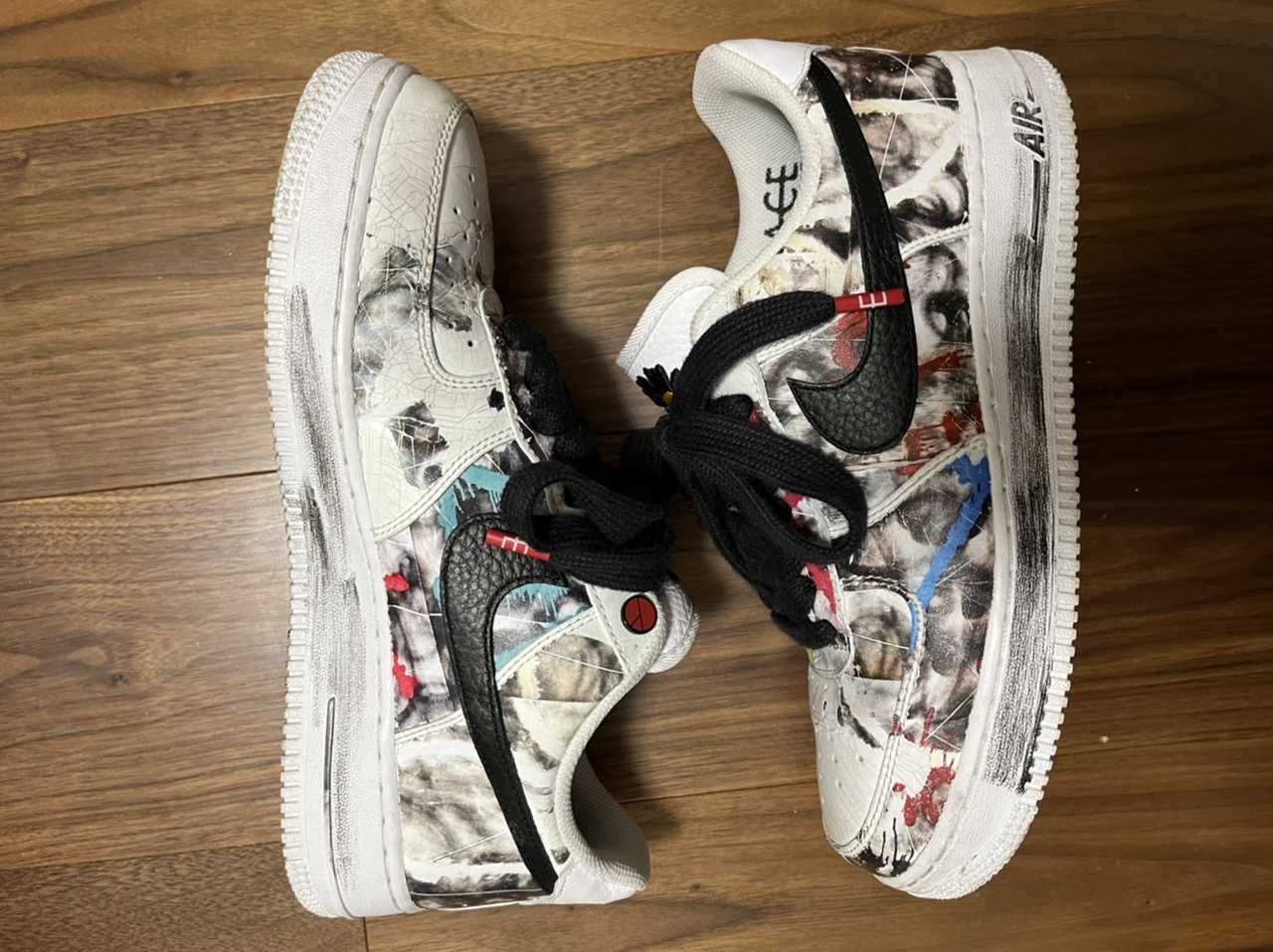 PEACEMINUSONE × Nike Air Force 1 Low "Para-noise/White/Black" / G-DRAGON