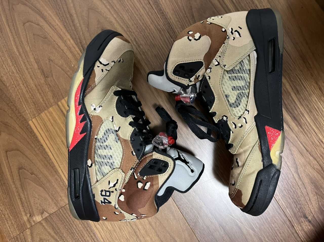 Supreme × Nike Air Jordan 5 Retro "Desert Camo"