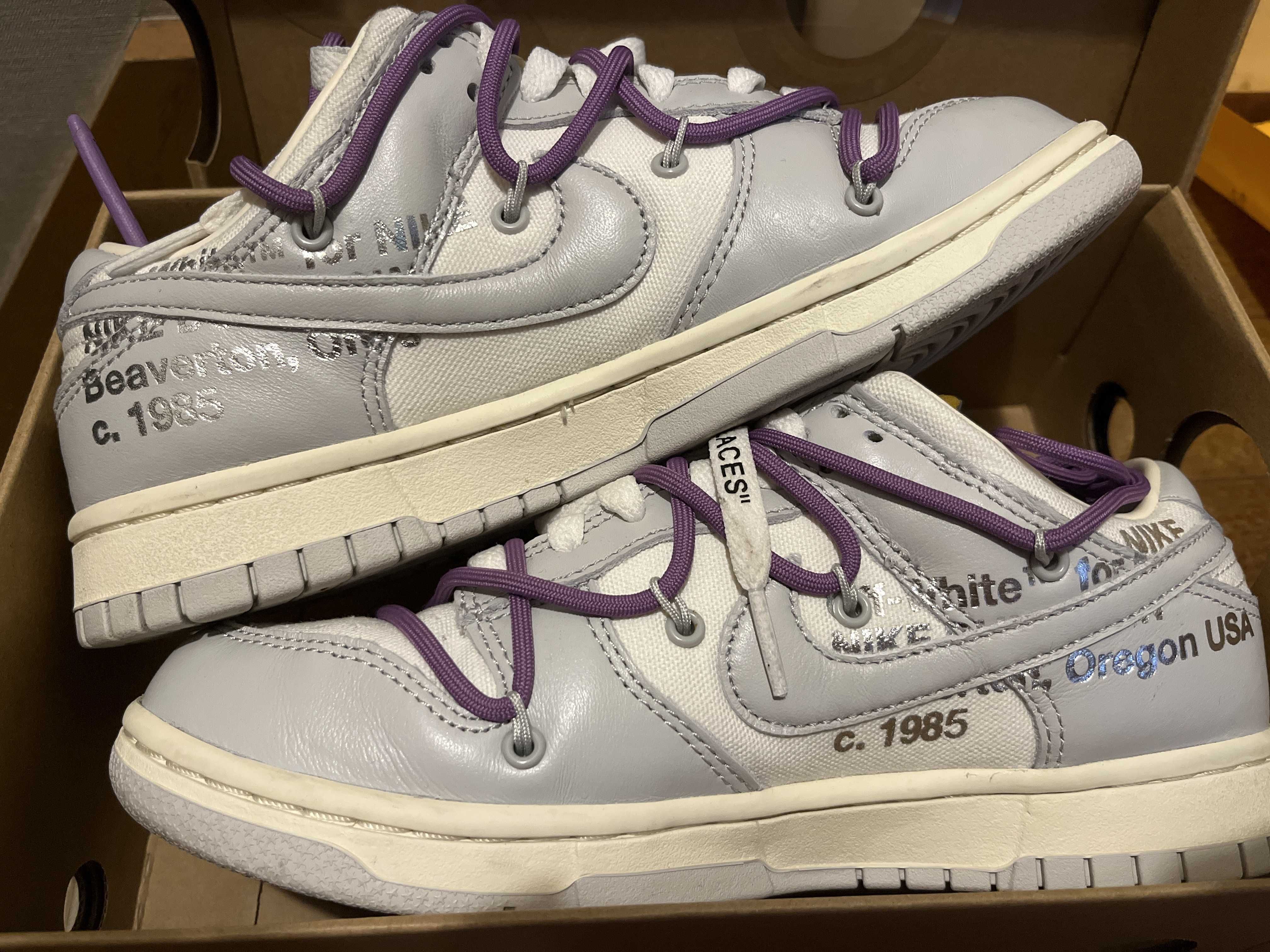 Off-White × Nike Dunk Low 1 of 50 "Lot.48"