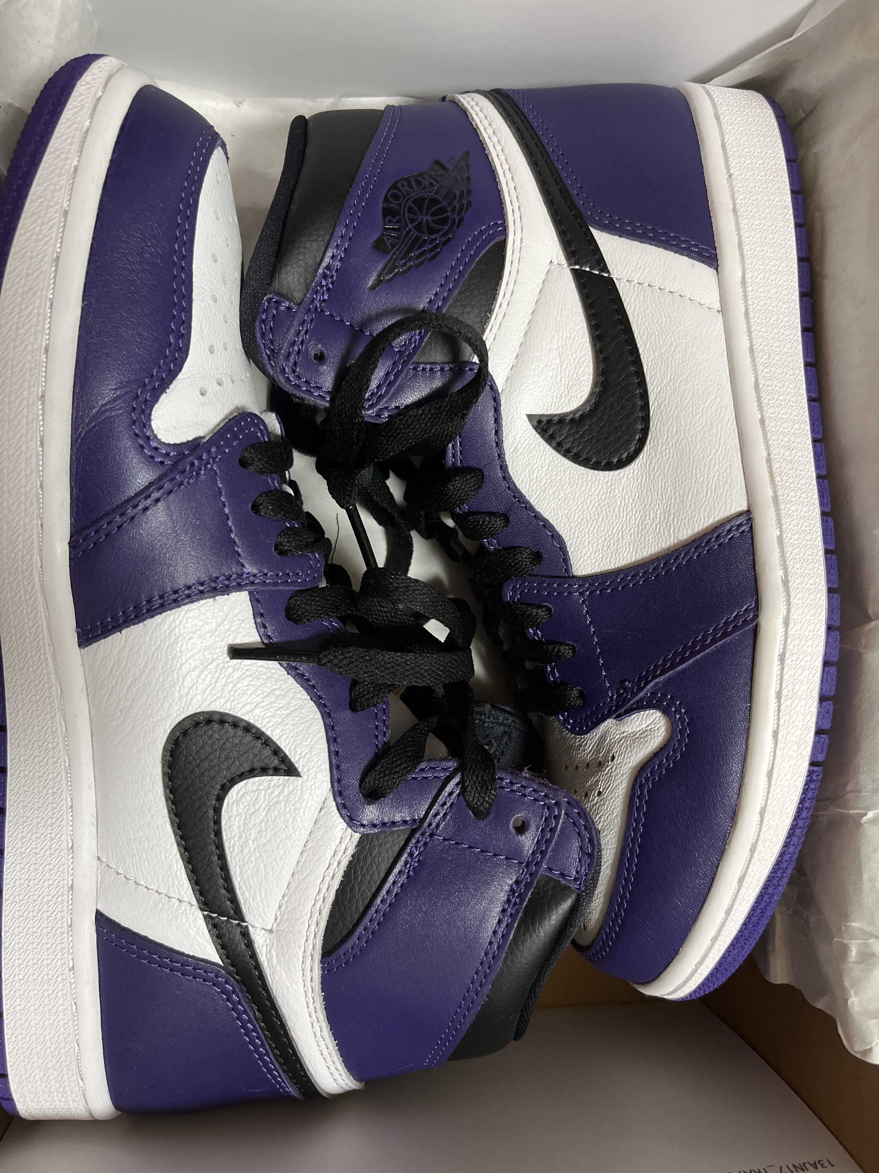 Nike Air Jordan 1 Retro High OG "Court Purple White/Black" (2020)