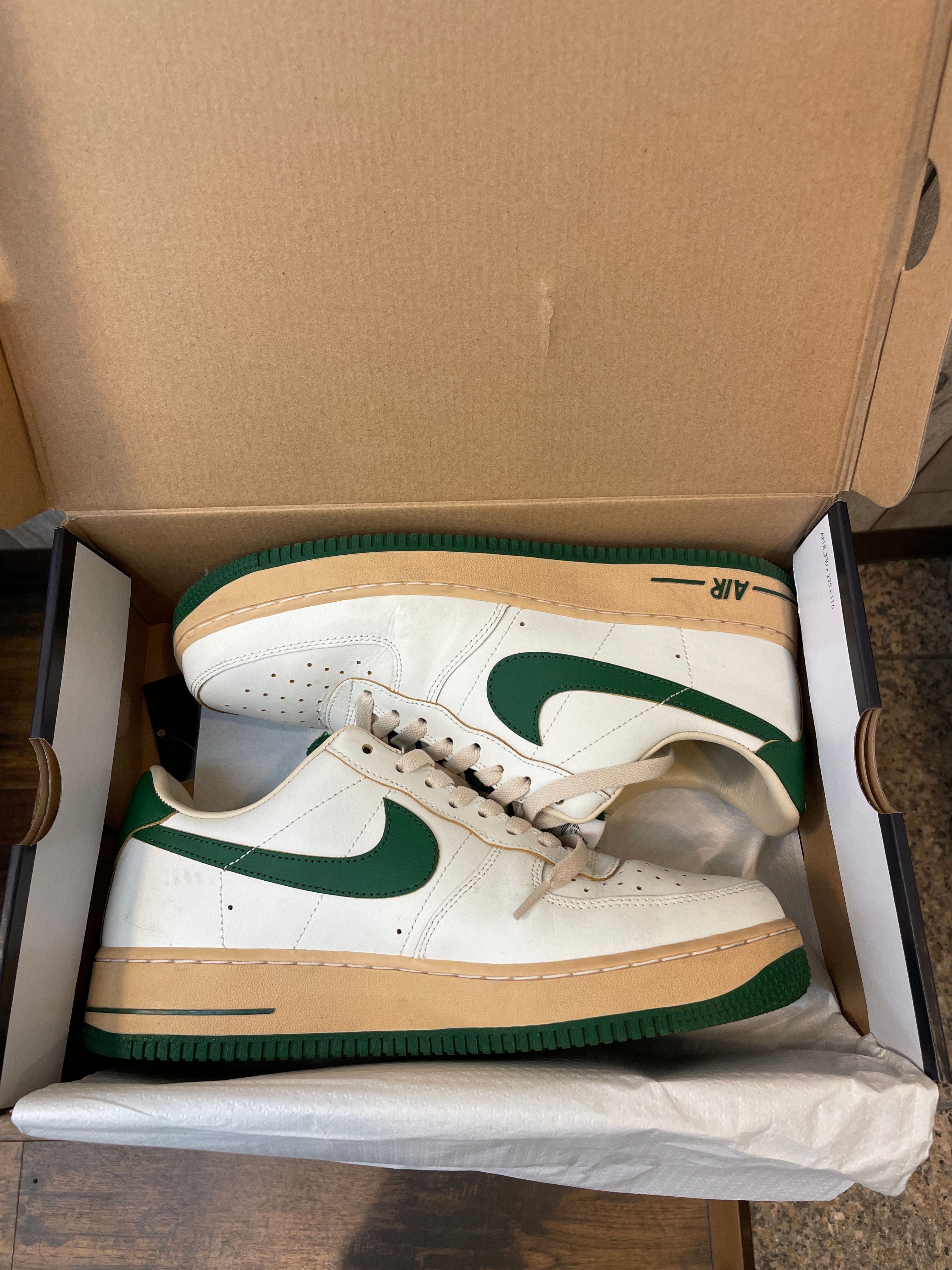 Nike Women's Air Force 1 Low "Green and Muslin"