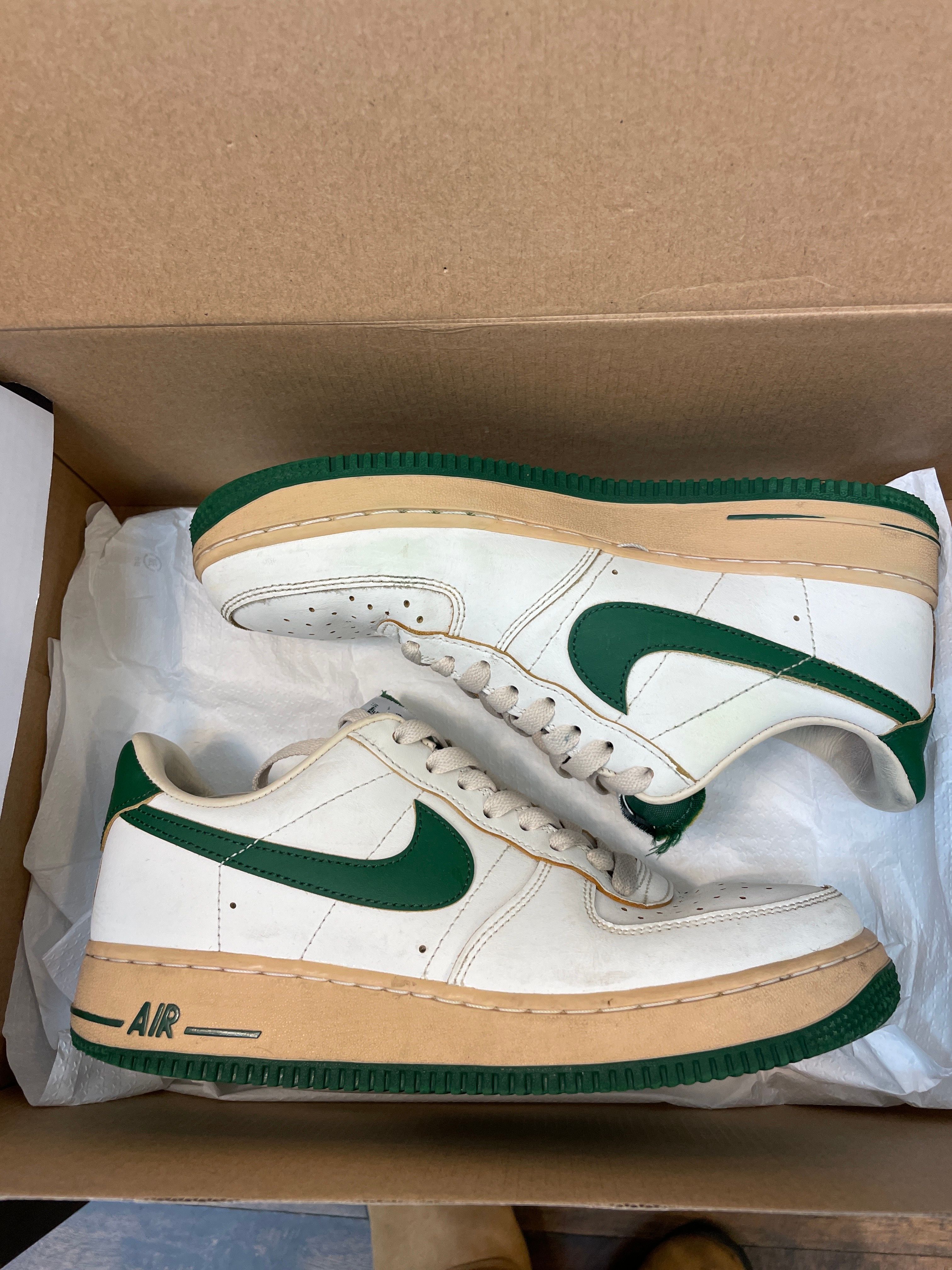 Nike Women's Air Force 1 Low "Green and Muslin"