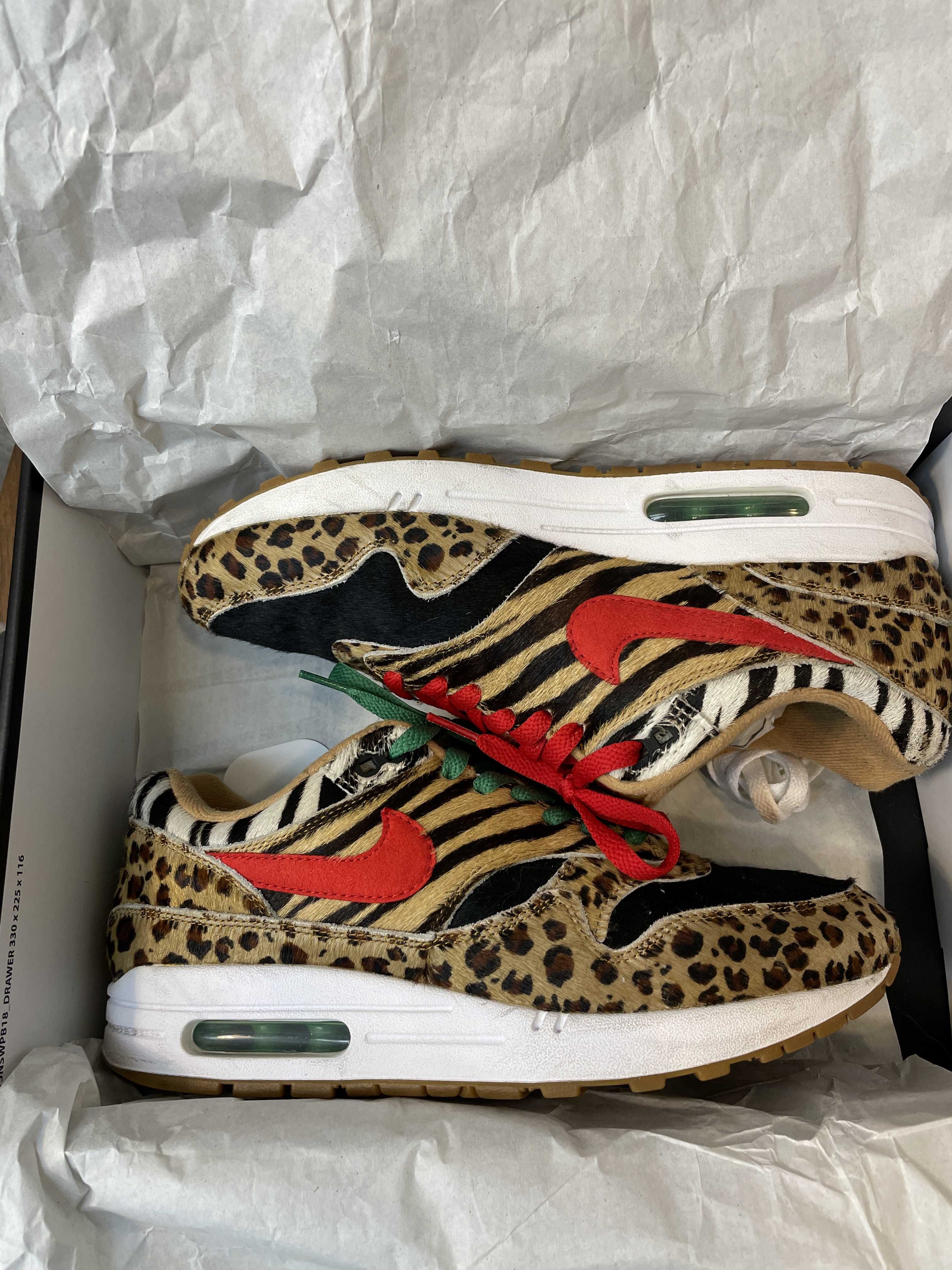 atmos × Nike Air Max 1 DLX "Animal Pack/Safari"